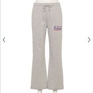 Juniors' Los Angeles "Cali" Leg Fleece Pants New with Tag